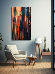 Modern Skyscrapers: Captivating Urban Architecture Wall Prints