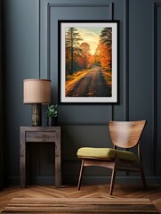 Scenic Rural Beauty: Captivating Country Roads Wall Art