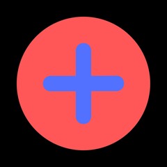 Obraz premium plus minus button