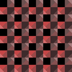 red and black checkered pattern