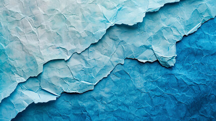 Naklejka premium Background featuring the texture of a light blue paper poster. Versatile canvas for design and creative projects.