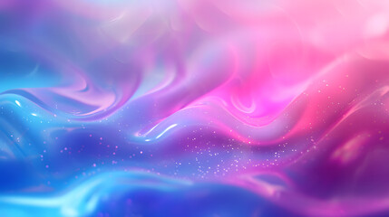 Obraz premium An abstract display of vibrant colorfulness, blending magenta, lilac, purple, and violet into a mesmerizing fractal art, with subtle hints of pink creating a sense of ethereal beauty