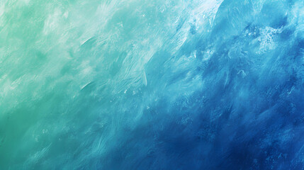 Immerse yourself in the tranquil depths of the ocean, surrounded by shimmering shades of aqua, turquoise, and teal against a serene blue and white backdrop