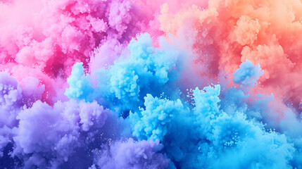 Fototapeta premium Wavy, multicolored, stunning background photos. Website photos. White, Red, Blue, Purple, Pink, Yellow, Orange. Harmony of Colors. Pastel Shades. Background. Screenshot. wallpaper