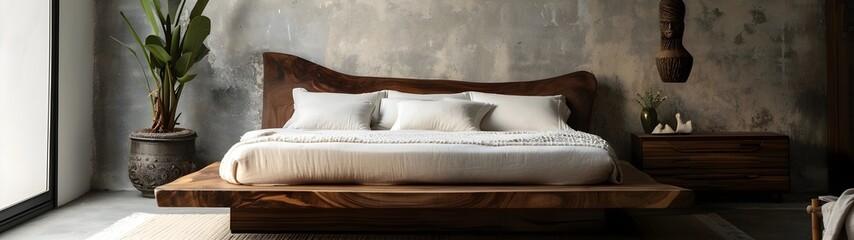 Carved Elegance A Fusion of Tradition and Contemporary Bed Design