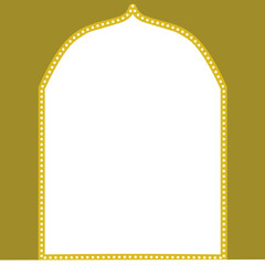 Islamic window frame
