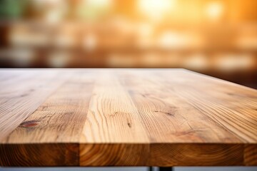 empty table. wooden table