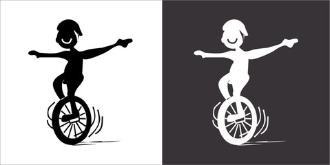 Ilustration Vector graphics of Cycling icon