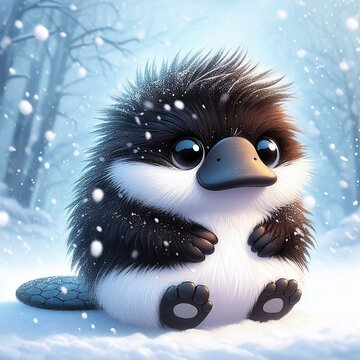 ornitorrinco + panda = ornitopanda