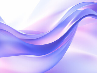 Blurry Image of Blue and Pink Wave in Abstract Artwork