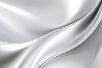Close-Up of Shiny Silver Background