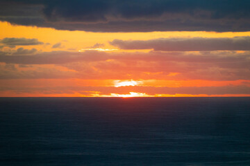A Golden Dawn Breaks Over Gold Coast’s Tranquil Sea