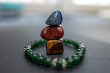 Zen Stones - A Meditative Arrangement of Gemstones