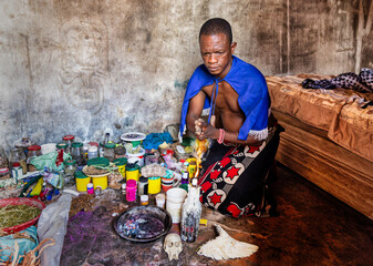 sangoma traditional healers of Africa, ancestor beliefs and herbs, ancient spirituality