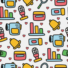 cartoon pattern design vector illustration