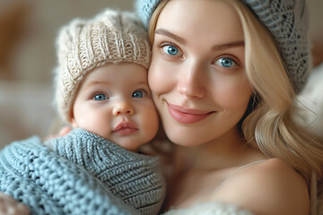 young mother and baby
Family planning:
Development of family life with the arrival of a new family member.