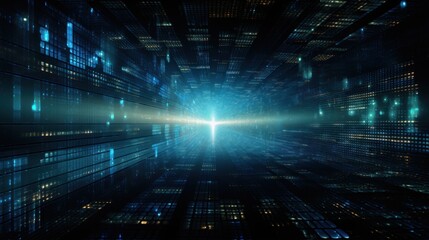 Processing of Data and Information in Spacetime IT Background