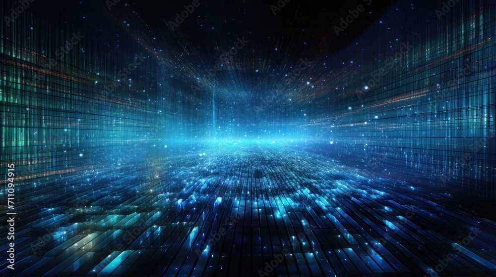 Poster processing of data and information in spacetime it background