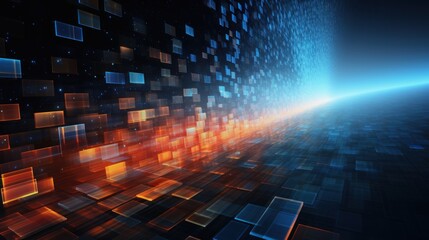 Processing of Data and Information in Spacetime IT Background