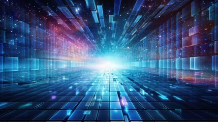 Processing of Data and Information in Spacetime IT Background