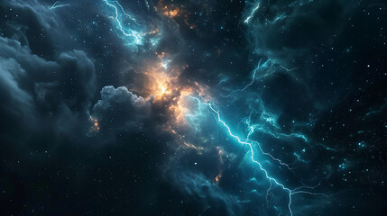 A space storm