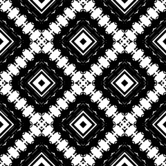 
White background with black pattern. Seamless texture for fashion, textile design,  on wall paper, wrapping paper, fabrics and home decor. Simple repeat pattern.