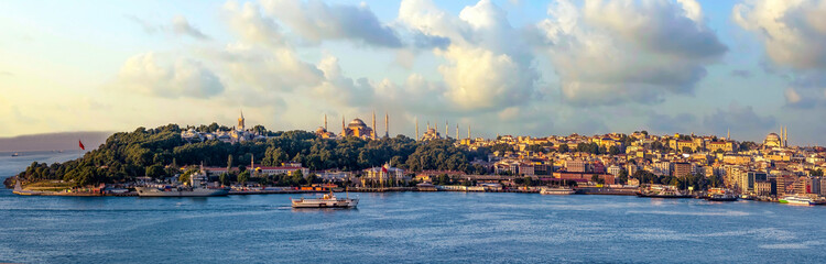 Beautiful view of gorgeous Istanbul most popular tourism destination of Turkey. - 711114168