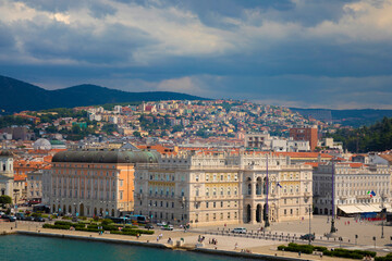 The  Port of Trieste is a port in the Adriatic Sea in Trieste, Italy. - 711115522