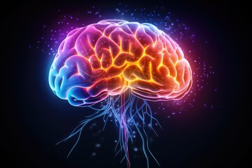 Neural processes, brain synapses neurotransmitters. Excitatory inhibitory signals, action potentials, synaptic transmission. Receptor activation modulation of signals, neural impulses. axonal firing.