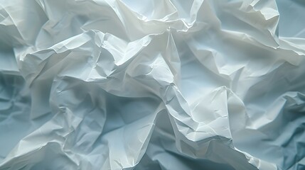Obraz premium The elegance within the disarray of crumpled paper, background image, AI generated