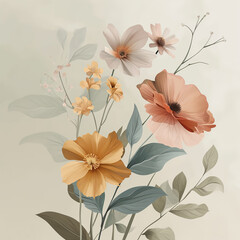 abstract floral background