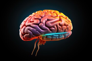 Human Brain Axon Mind Neural Network Metastatic tumors display secondary lesions. Oligodendroglioma and Ependymoma Malignant gliomas, Benign tumors for medical analysis.
