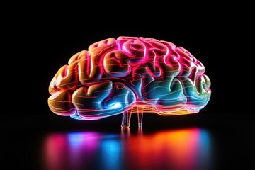 Vibrant colorful brain motley creativity neurocreative processes, cognitive flexibility, divergent thinking. Convergent thinking, human mind axon brainstorming Lateral Thinking,
Mind Mapping Synthesis - obrazy, fototapety, plakaty