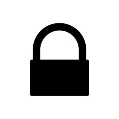 Padlock icon vector design templates simple and modern