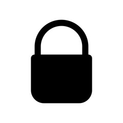 Padlock icon vector design templates simple and modern