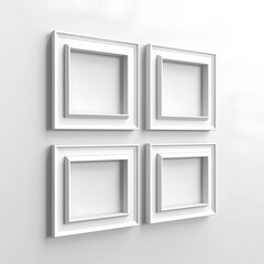 frames on wall