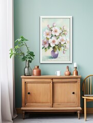 Vintage Spring Blossom Prints: Captivating Wall Art Celebrating the Beauty of Spring
