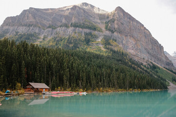 Lake in the mountains, Banff, Alberta, Canada