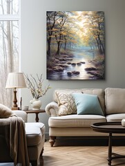Tranquil Riverscapes: Serene Riverside Reflections - Timeless Wall Art