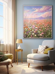 Timeless Impressionist Collections: Vintage Landscape Art Celebrating the Beauty of Wildflower Fields