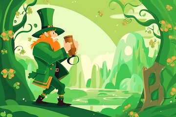 Obraz na płótnie Canvas Happy St. Patrick Day. Happy St. Patrick Day Concept. Happy St. Patrick Day Background. Happy St. Patrick Day Theme. St. Patrick Celebration. St. Patrick Party.