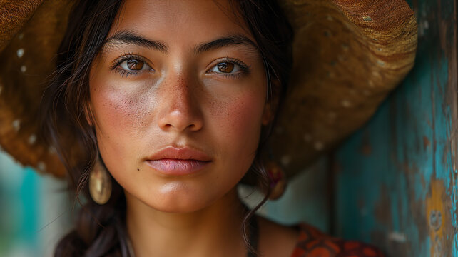portrait of a cuban woman