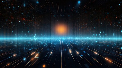 Obraz premium technology dot digital background illustration abstract modern, futuristic geometric, creative web technology dot digital background