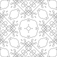 Abstract patterns.Abstract shapes from lines. Vector graphics for design, prints, decoration, cover, textile, digital wallpaper, web background, wrapping paper, clothing, fabric, packaging, cards.