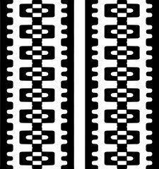 White background with black pattern. Seamless texture for fashion, textile design,  on wall paper, wrapping paper, fabrics and home decor. Simple repeat pattern.