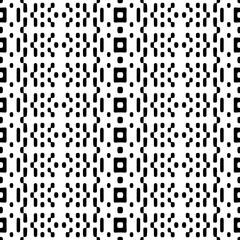 White background with black pattern. Seamless texture for fashion, textile design,  on wall paper, wrapping paper, fabrics and home decor. Simple repeat pattern.