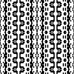 White background with black pattern. Seamless texture for fashion, textile design,  on wall paper, wrapping paper, fabrics and home decor. Simple repeat pattern.