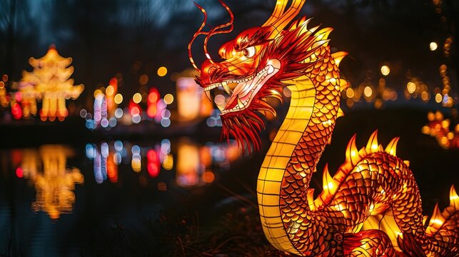 Chinese Dragon Lantern