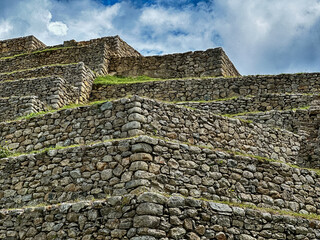 Terraces And Walls Of Machu Picchu