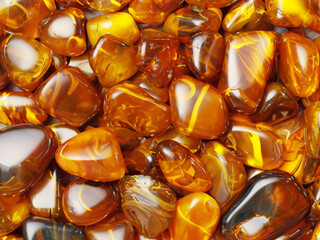 amber mineral as background